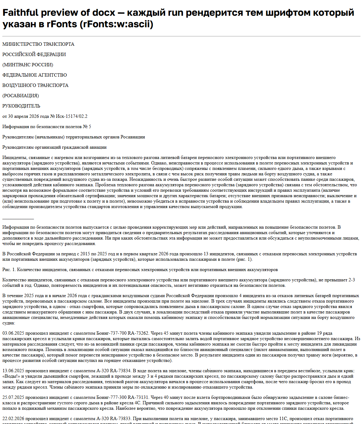 Иконки в документе
